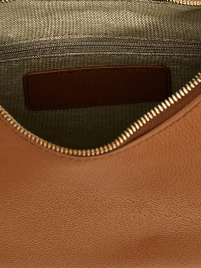 Furla Small Goccia Shoulder Bag In Brown