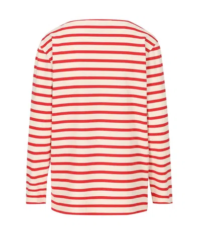 Valentino Garavani Cotton Long Sleeve T-shirt With Print In Multi