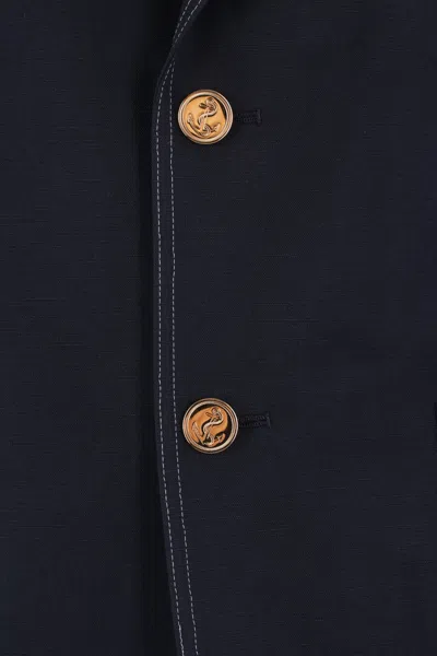 Thom Browne Single-breasted Blazer In Black