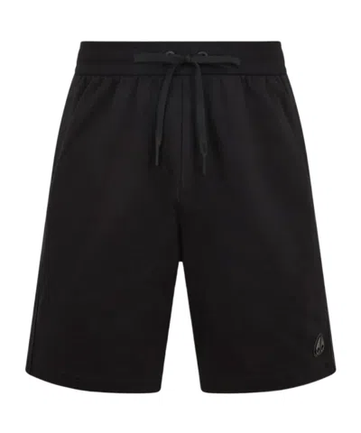 Moose Knuckles Drawstring Shorts In Black