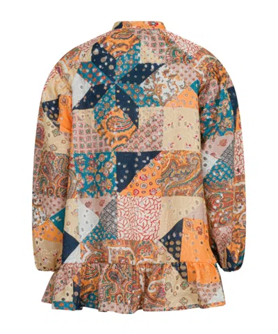Etro Long-sleeved Shirt In Multicolor