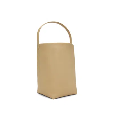 The Row Beige Large N/s Park Tote In Nude