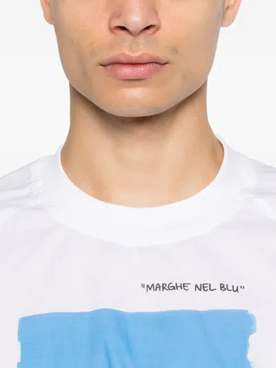 MARGHE NEL BLU 印花T恤