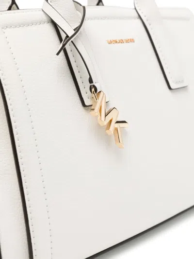 Michael Kors Top Handle Shoulder Bag In White
