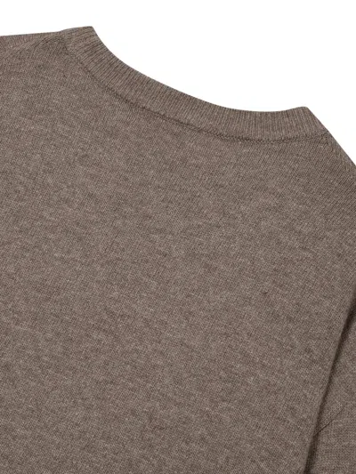 Studio Tomboy Mélange-effect Jumper In Neutrals