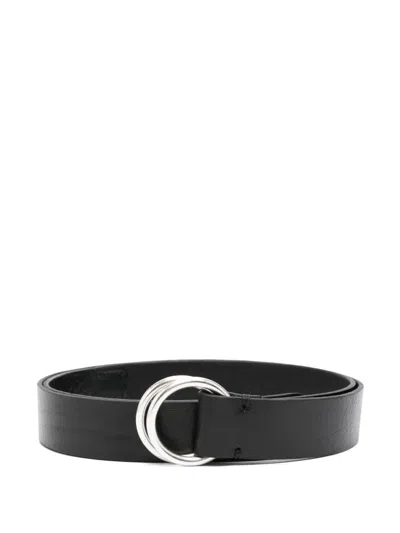 Eraldo Leather Belt In Black