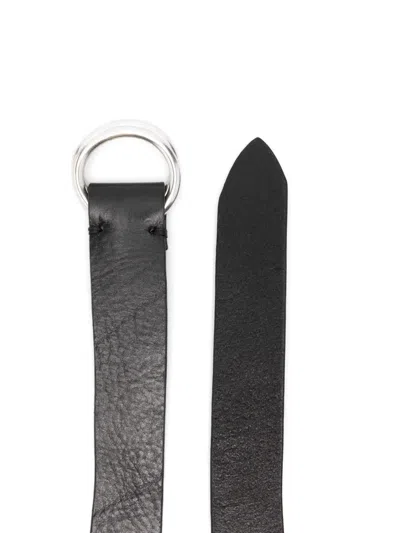 Eraldo Leather Belt In Black