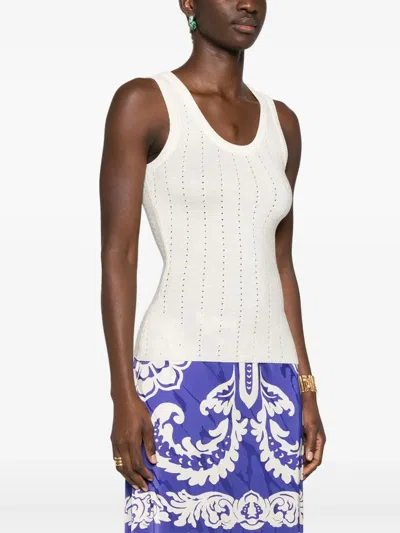 Etro Tank Top In White