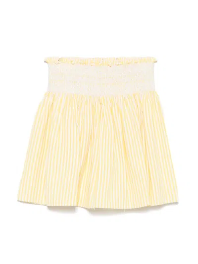 Siola Striped Skirt In Yellow