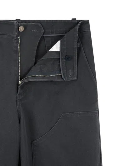 Studio Tomboy Cotton Trousers In Grey