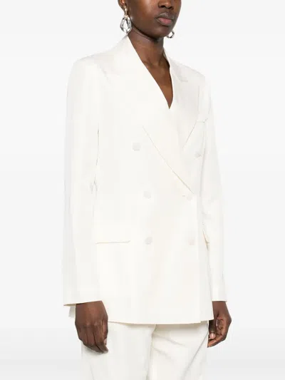 Joseph Valery Blazer In White