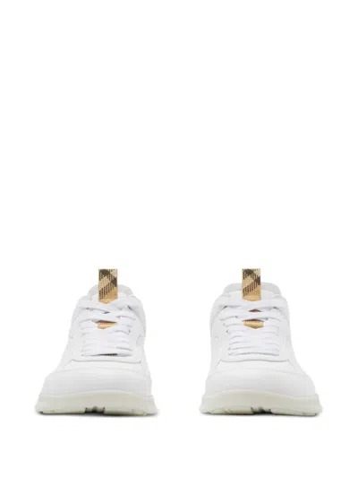 Burberry Men Matrix Sneakers In White