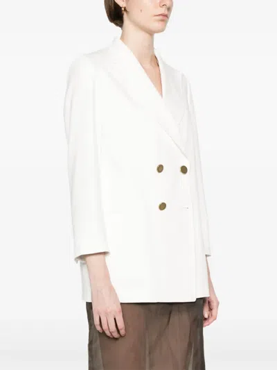 Saulina Agata Blazer In White