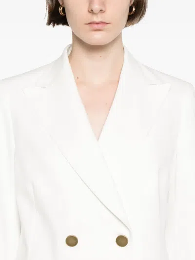 Saulina Agata Blazer In White