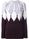 PETER PILOTTO intarsia jumper,ТОЛЬКОСУХАЯЧИСТКА