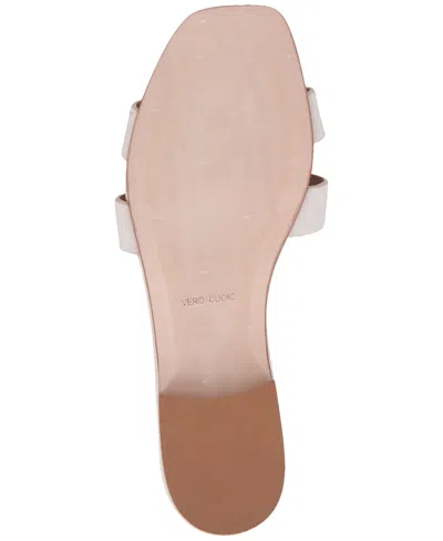 Bruno Magli Women's Fina Flats In Bone Crinkled Patent