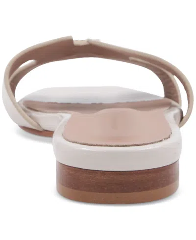 Bruno Magli Women's Fina Flats In Bone Crinkled Patent