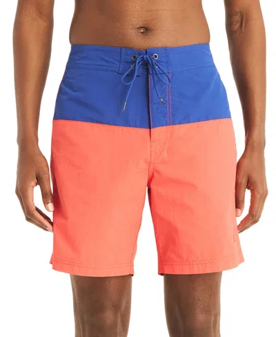 Nautica Men's Colorblocked Board Shorts In Brightcblt