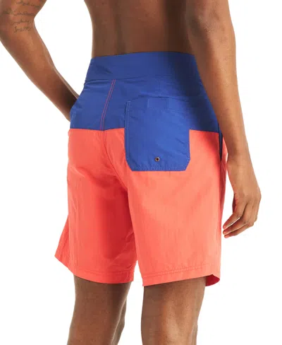 Nautica Men's Colorblocked Board Shorts In Brightcblt