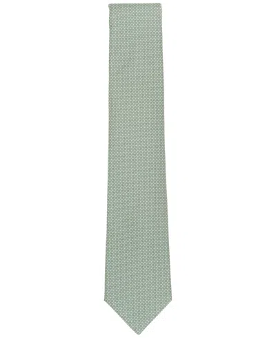Michael Kors Men's Shane Micro-pattern Tie In Sage