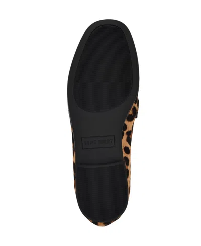 Nine West Women's Lilma Bit Dress Loafers In Leopard