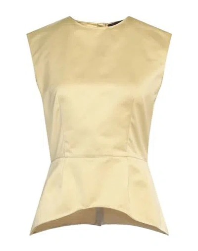 Fabiana Filippi The Lotus Leaf Hem Blouse In Sage Green