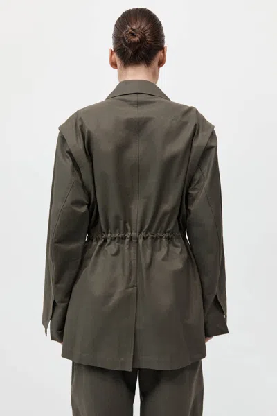 St Agni Hybrid Utility Jacket In Kalamata