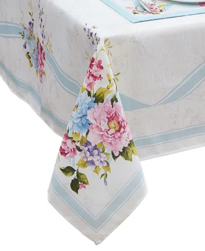 Elrene Rose Cottage Engineered Tablecloth, 52" X 70" In Multi