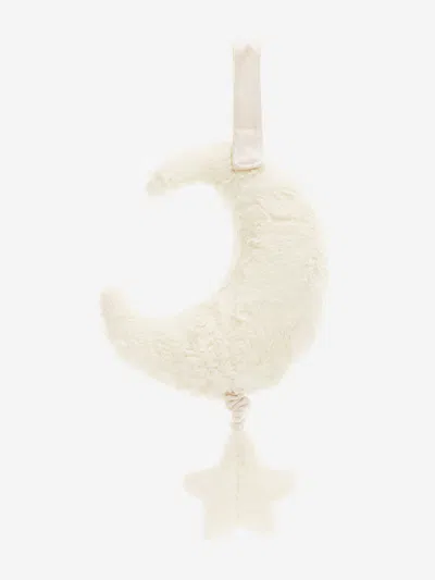 Jellycat Amuseables Moon Musical Pull In White
