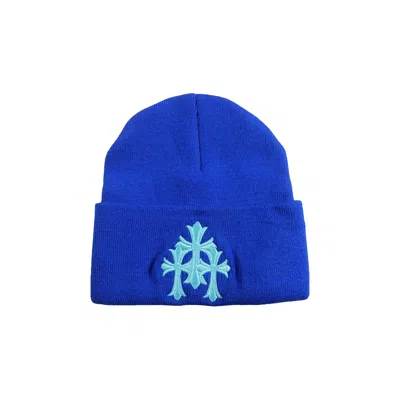 Pre-owned Chrome Hearts Watch Cap 'blue'