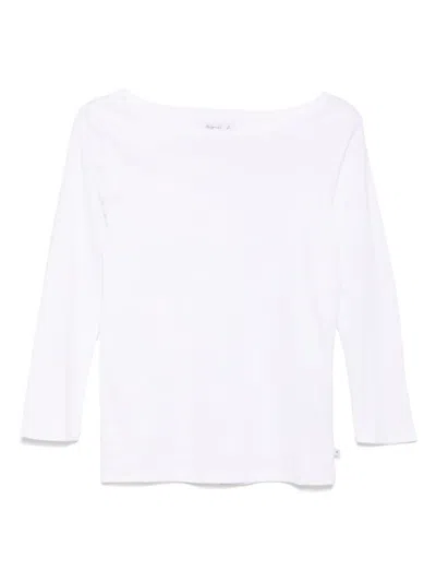 Agnès B. Leopard T-shirt In White