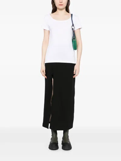 Agnès B. Cotton T-shirt In White