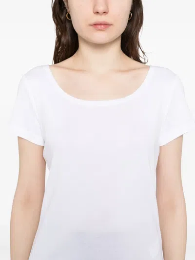 Agnès B. Cotton T-shirt In White