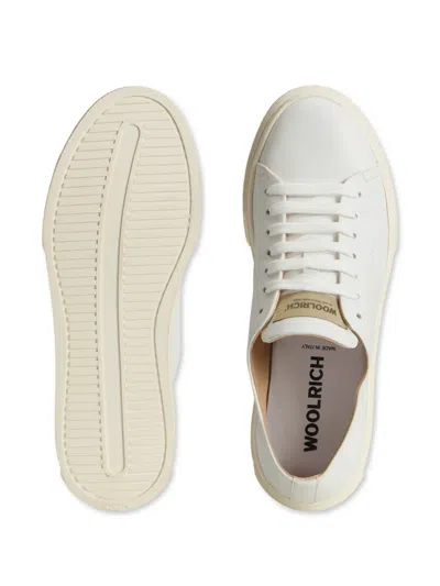 Woolrich Cloud Court Sneakers In White