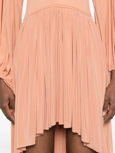 Zimmermann Illuminate Batwing Mini Dress In Brown