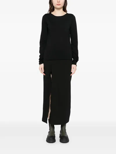 Agnès B. Long-sleeved T-shirt In Black