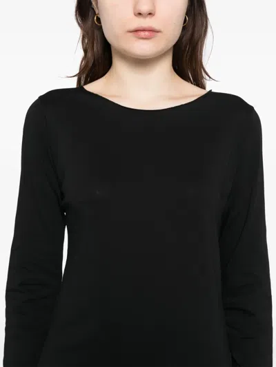 Agnès B. Long-sleeved T-shirt In Black