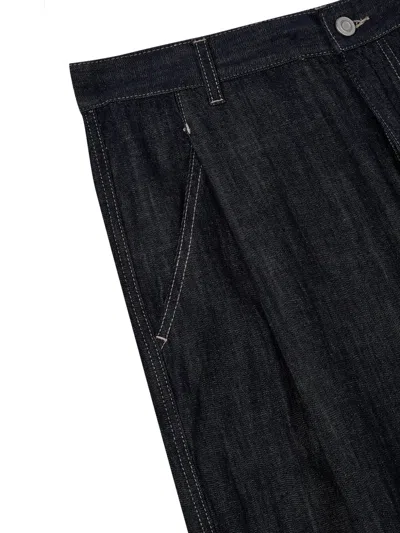 Studio Tomboy Cotton Trousers In Blue