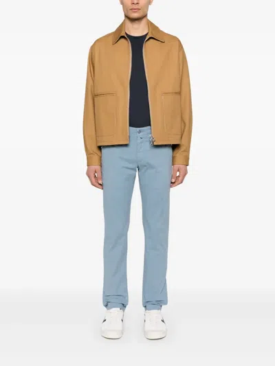 Jacob Cohen Belt Loop Jeans In 蓝色