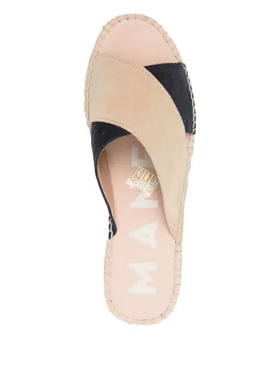 Manebi Manebí Double Sole X Bands Sandals Shoes In 中性色