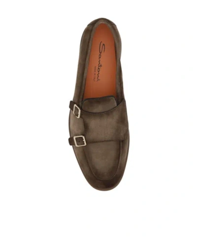 Santoni Pura B Loafer Malibu In Brown