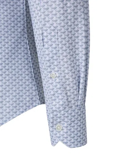 Traiano Milano Rossini Radical Shirt In Blue