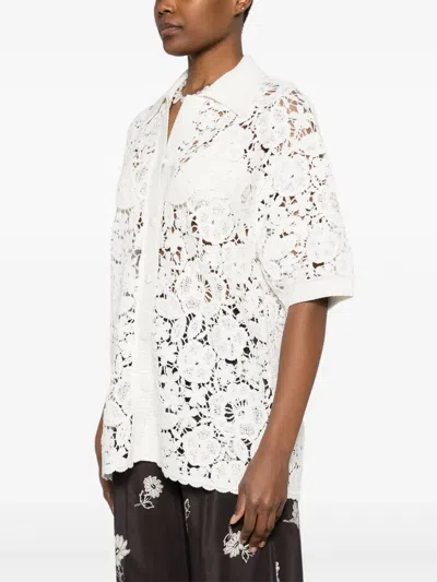 P.a.r.o.s.h Copper Shirt In White