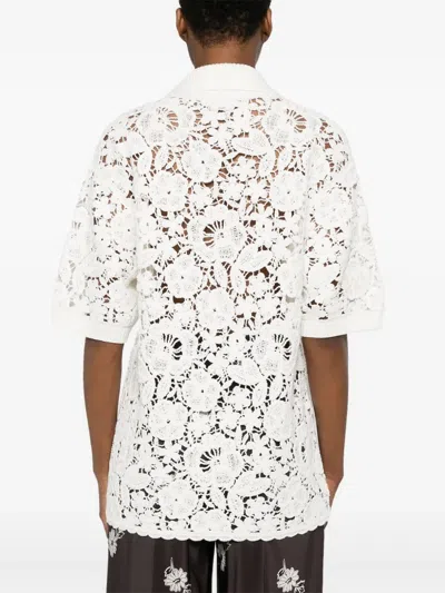 P.a.r.o.s.h Copper Shirt In White