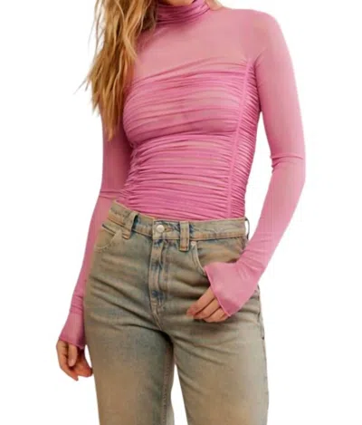 Free People Under It All Bodysuit In Fuji Flower In Multi