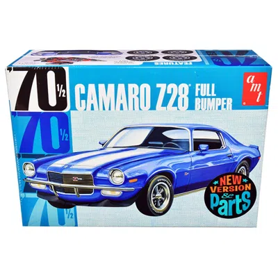 Amt 1-25 Scale Skill 2 1970 0.5 Chevrolet Camaro Z28 Full Bumper Diecast Model Car Kit