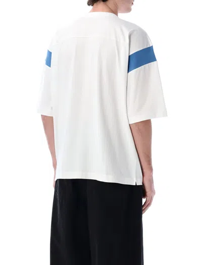 Ymc You Must Create Ymc Skate T-shirt In White-blue