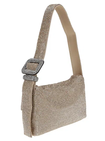 Benedetta Bruzziches Vitty La Mignon Bag In Rhinestone Mesh
