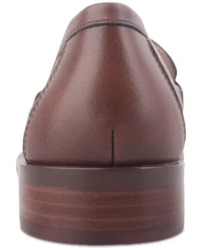 Giani Bernini Women's Brynnlee Woven Loafers, Created For Macy's In Acorn Brown Leather