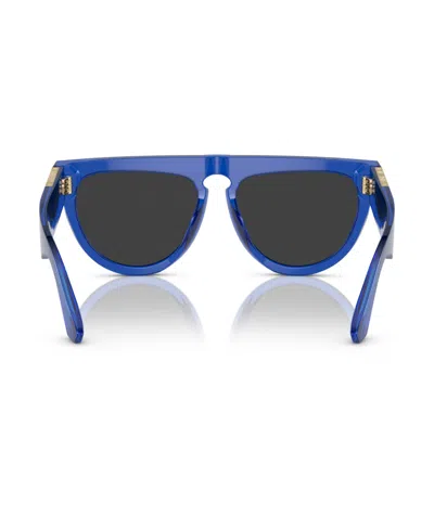 Burberry Woman Sunglass Be4416u In Grey Mirror Silver